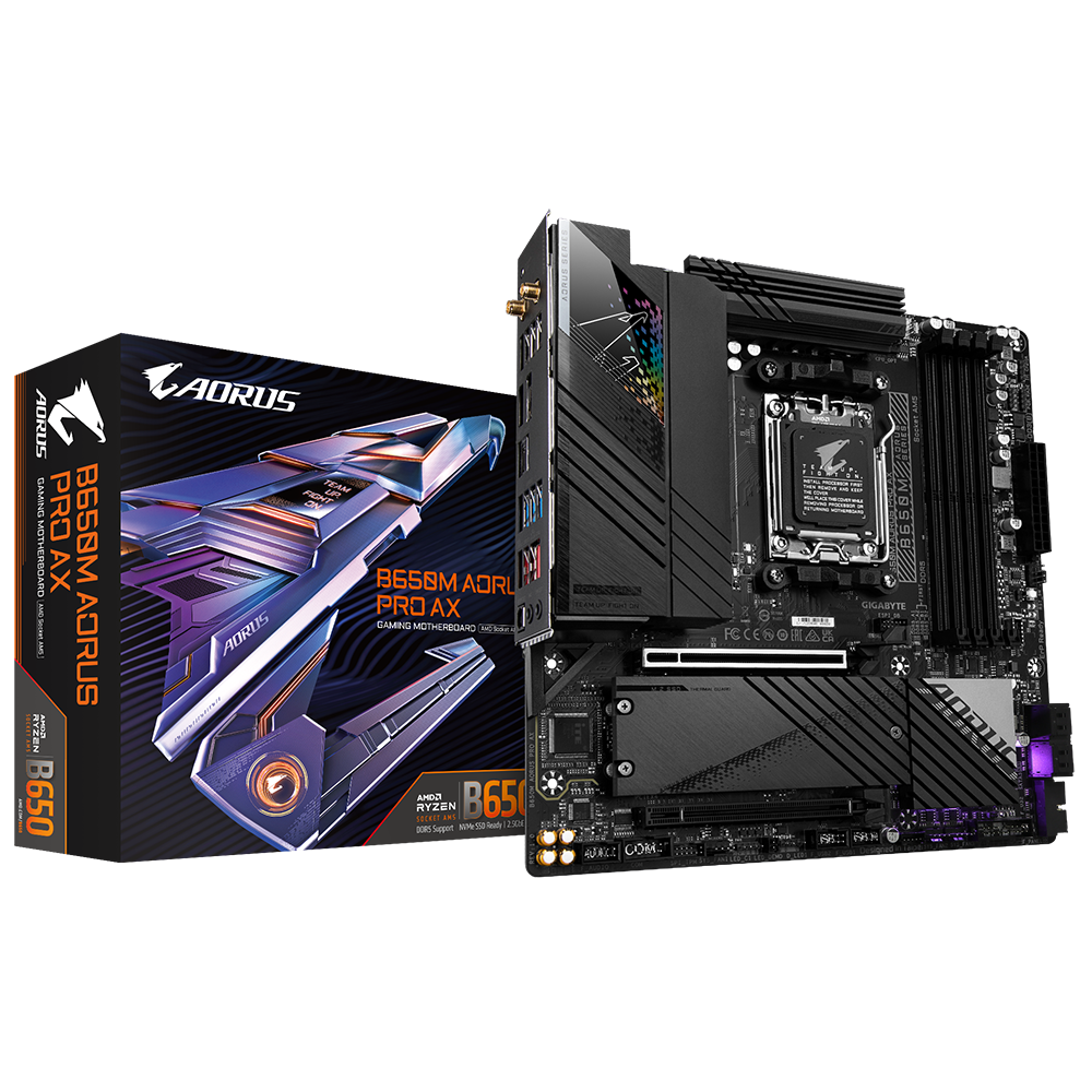 B650M AORUS PRO AX (rev. 1.x) Specification | Motherboard - GIGABYTE Global