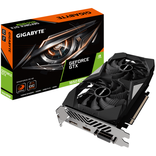 GeForce® GTX 1650 SUPER™ WINDFORCE OC 4G