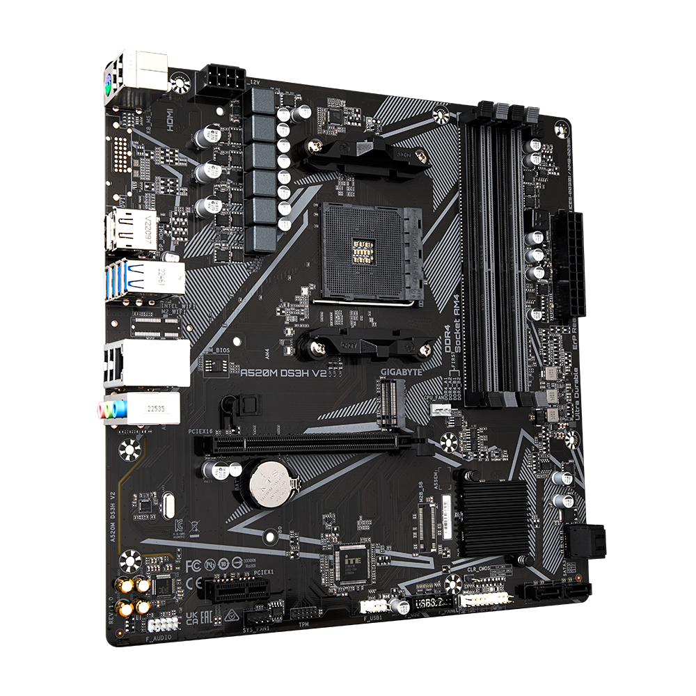 A520M DS3H Key Features Motherboard GIGABYTE Global, 40% OFF