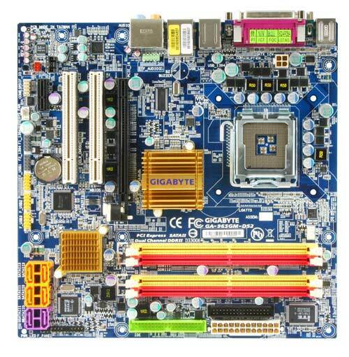 Gigabyte core 2 duo on sale motherboard