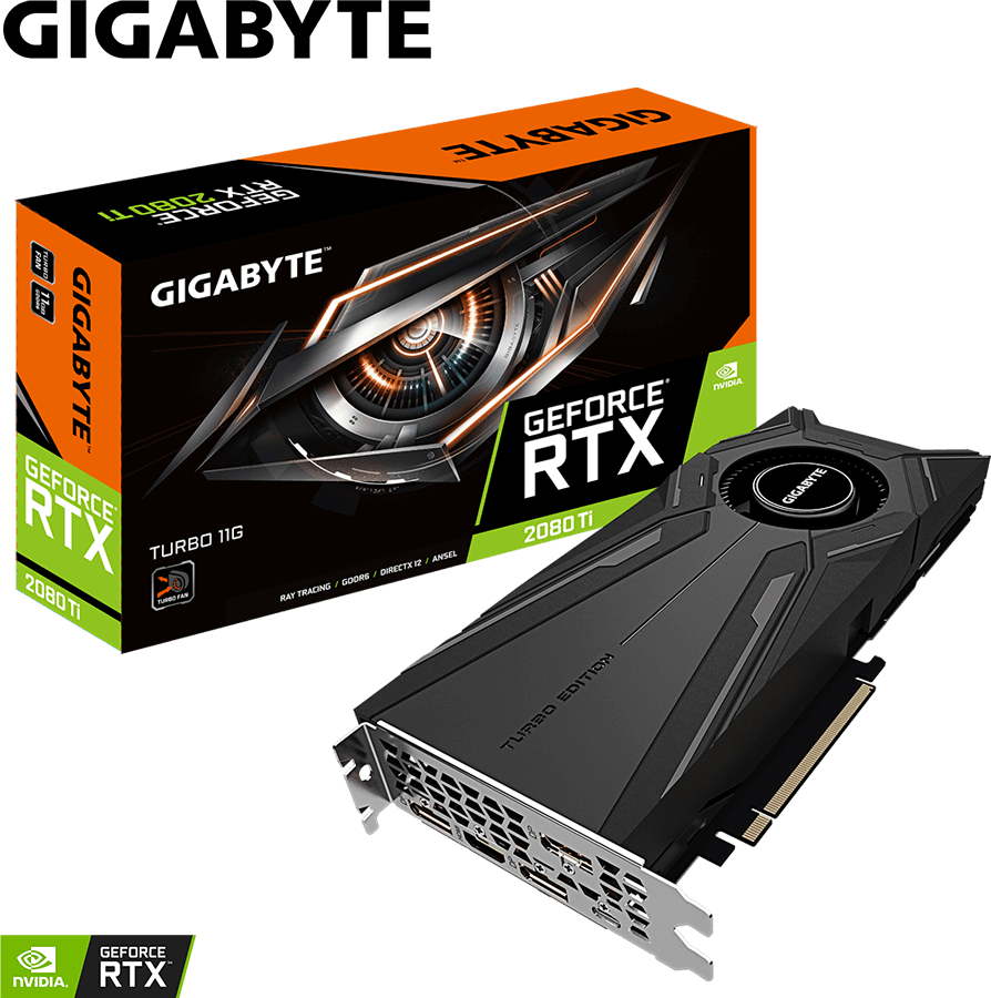 GeForce RTX™ 2080 Ti TURBO 11G (Rev. 1.0) - GIGABYTE Germany