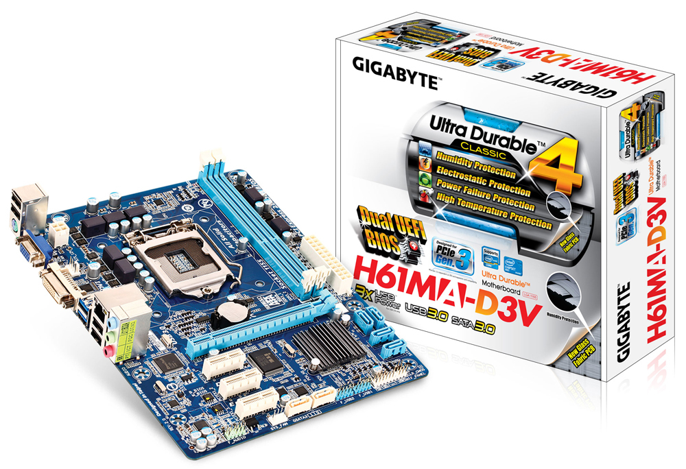 GA-H61MA-D3V (rev. 2.0) 產品介紹| 主機板- GIGABYTE 技嘉科技