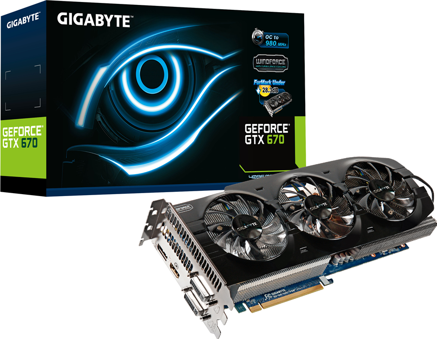 Karty graficzne - GV-N670OC-4GD