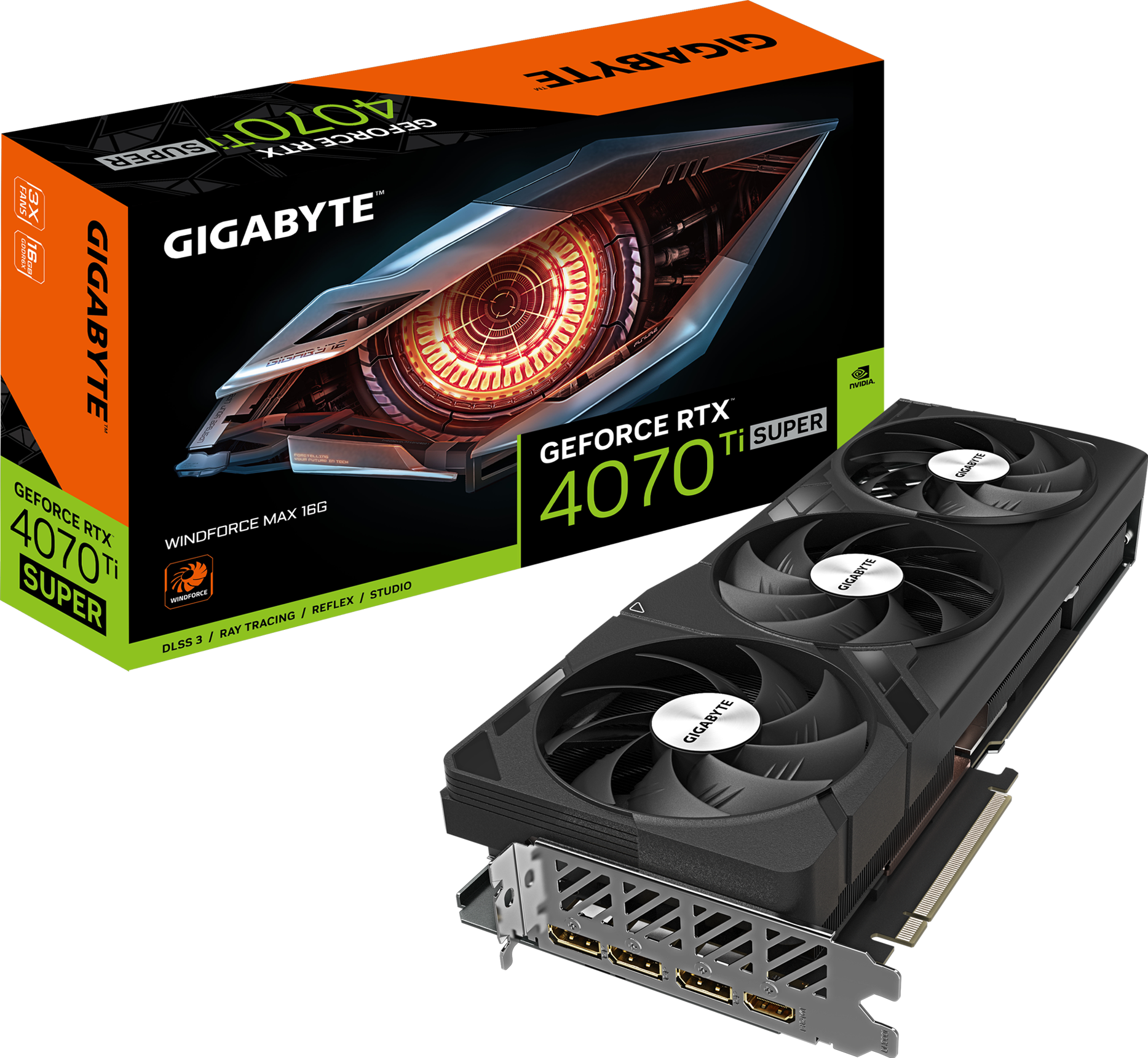 GeForce RTX 4070 Ti SUPER WINDFORCE MAX 16G