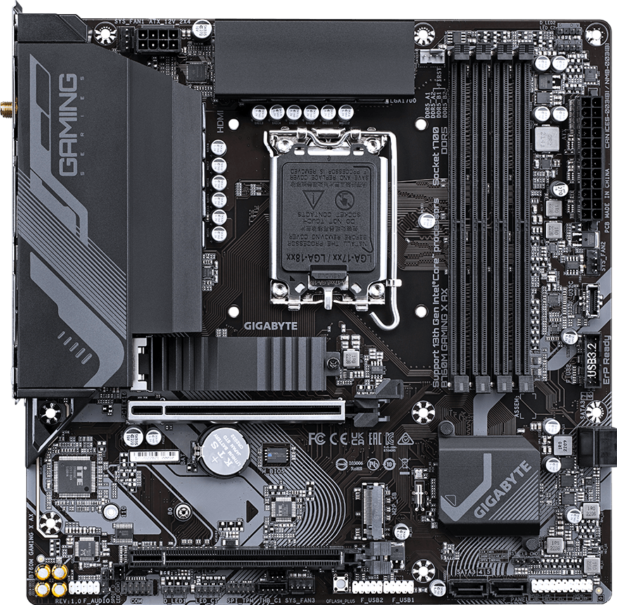 マザーボード GIGABYTE B760M GAMING AC DDR4 B760M GAMING AC DDR4 GEN5 Motherboard - GIGABYTE Global