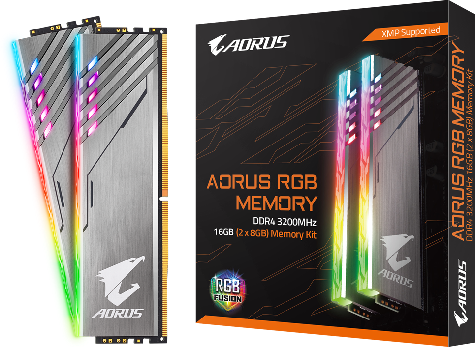 Memory - AORUS RGB Memory 16GB (2x8GB) 3200MHz
