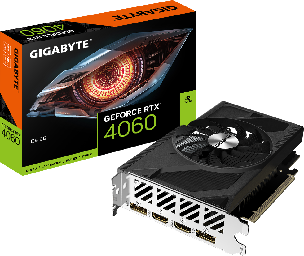 グラフィックボード・グラボ・ビデオカード GIGABYTE GEFORCE RTX 4060 D6 8G 36818