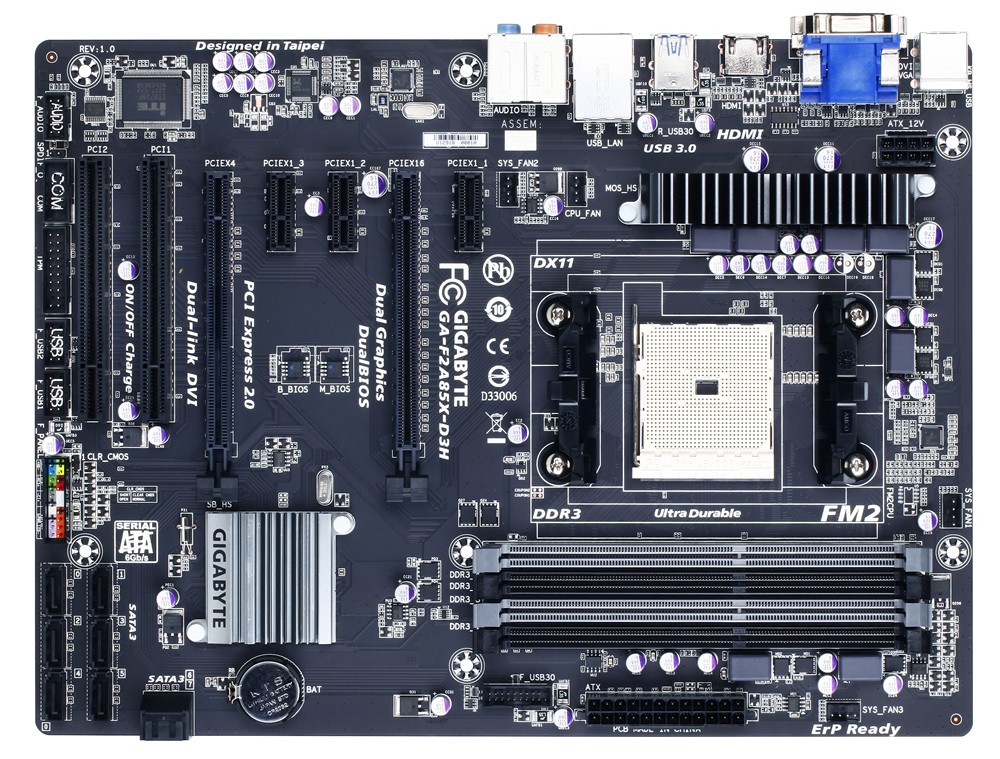 GA-F2A85X-D3H (rev. 1.0) Gallery | Motherboard - GIGABYTE Global