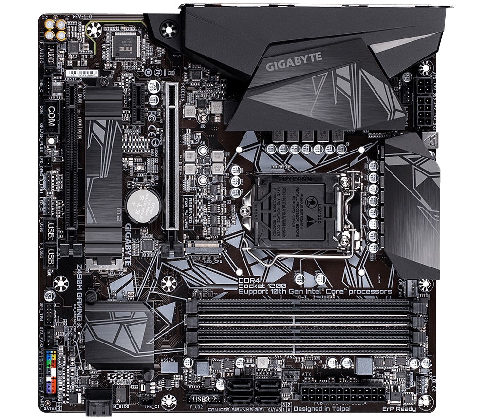 Gigabyte Z490M GAMING X - Carte mère - LDLC