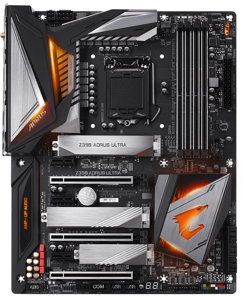 CPU Core i7 9700 GIGABYTE Z390 DDR4 3200 16G Z390 AORUS ULTRA (Rev. 1.0) - GIGABYTE U.S.A.