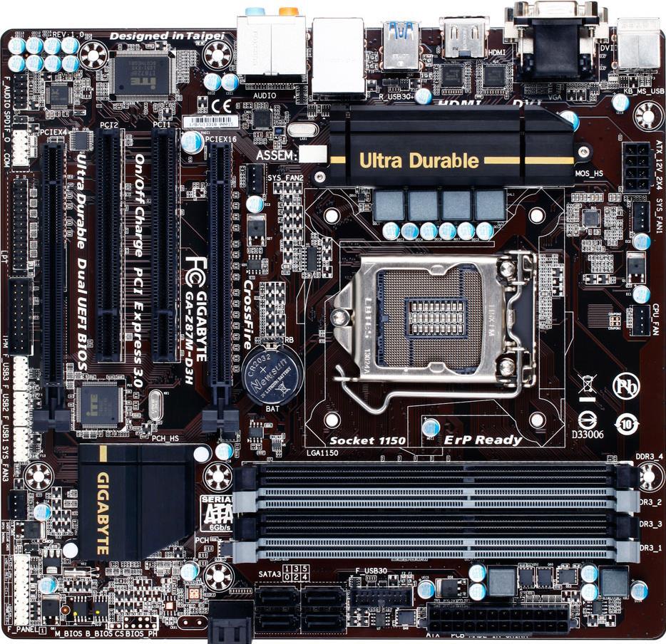 GA-Z87M-D3H (Rev. 1.x) マザーボード - GIGABYTE Japan