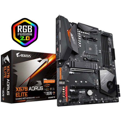 X570 AORUS ELITE ‏(rev. 1.0)‏ - اللوحة الرئيسية