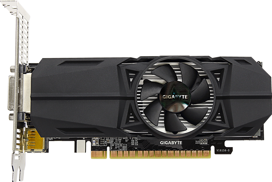 GeForce® GTX 1050 Ti OC Low Profile 4G - GIGABYTE Global