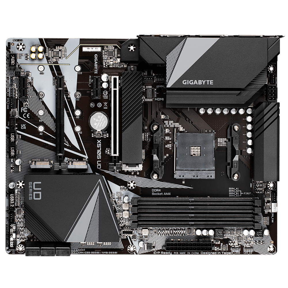 MOTHERBOARD GIGABYTE AM4 X570S UD BOX ATX