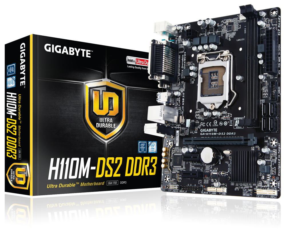 mb gigabyte ga-h110m-ds2 intel s-1151