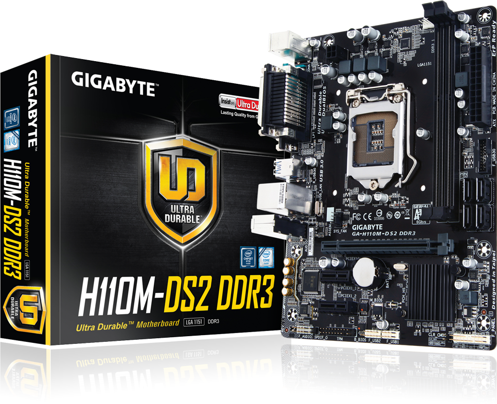 Schede Madri - GA-H110M-DS2 DDR3