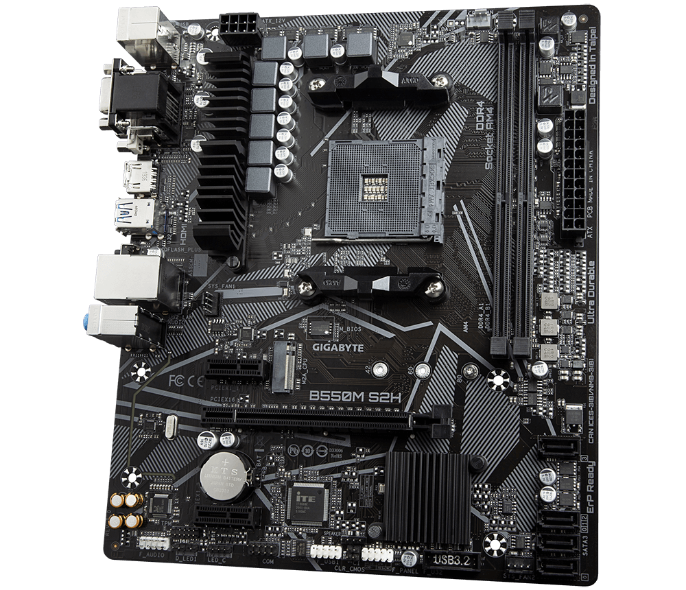 GIGABYTE　B550M S2H　AM4 B550M S2H｜AORUS - GIGABYTE USA