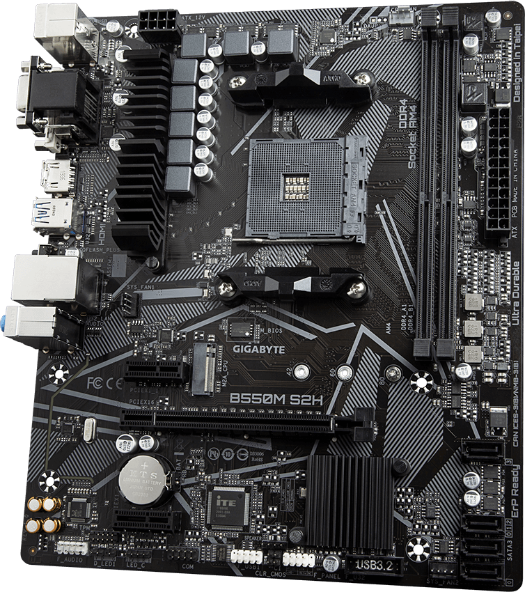 B550M S2H (Rev. 1.x) - GIGABYTE Global