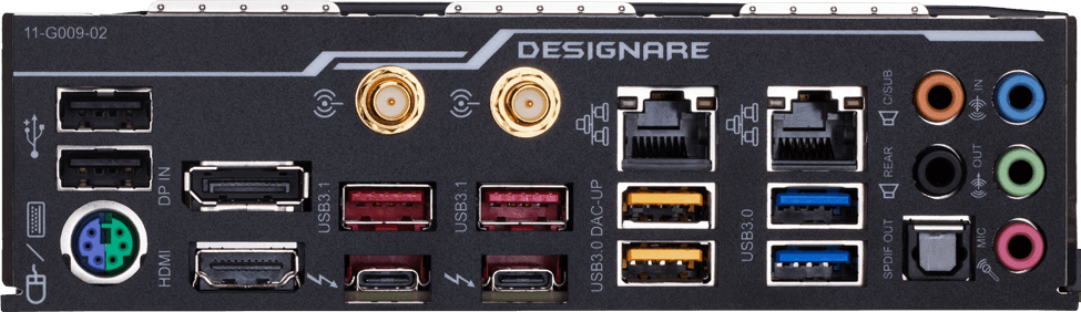 Z390 DESIGNARE (Rev. 1.0) - GIGABYTE Japan