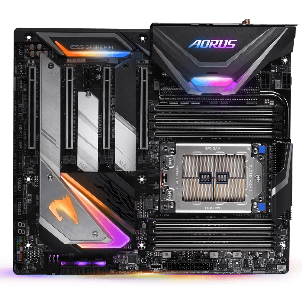 X399 AORUS XTREME マザーボード X399 AORUS XTREME (rev. 1.0) Key Features | Motherboard