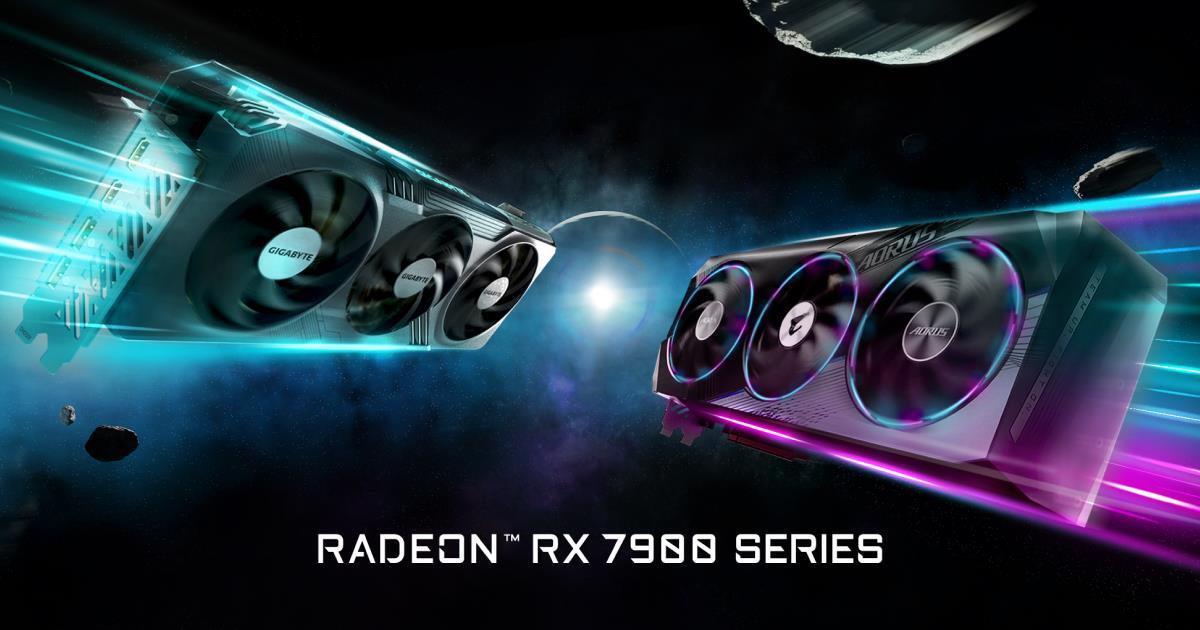 A GIGABYTE Bemutatja az AMD Radeon™ RX 7900 Sorozatú Grafikus Kártyákat
