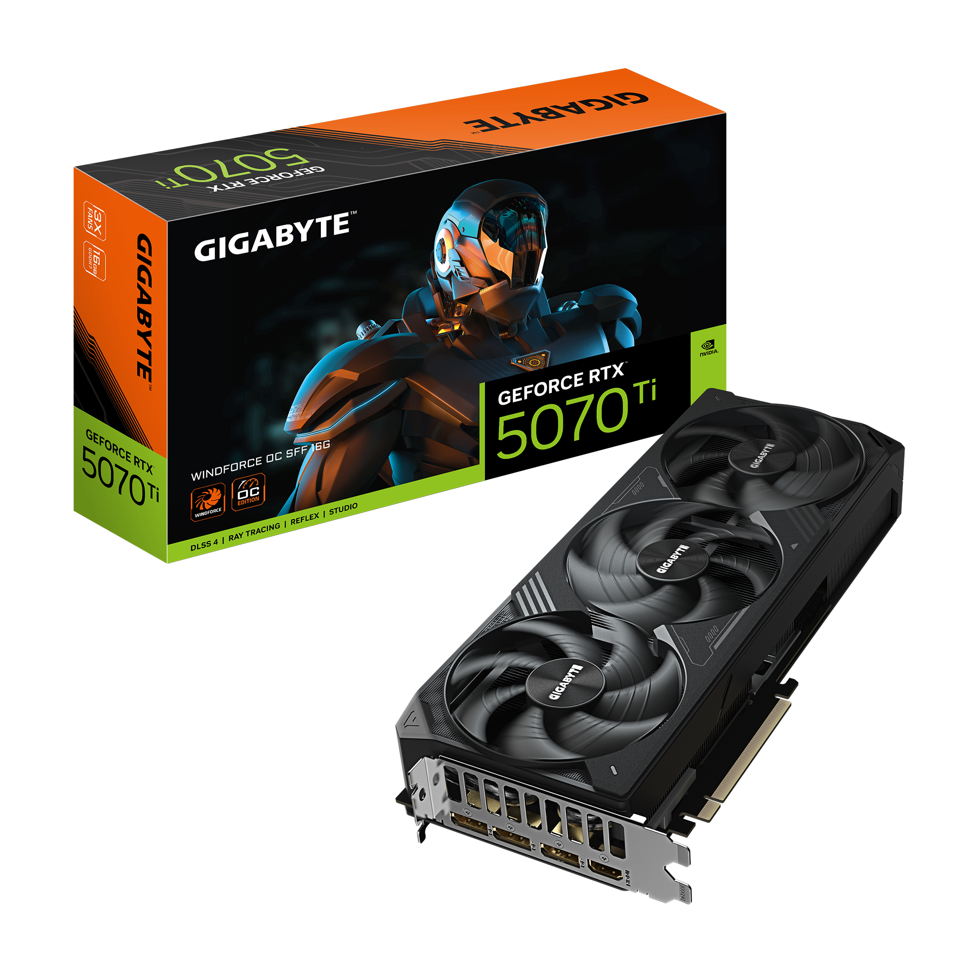 GeForce RTX™ 5070 Ti WINDFORCE OC SFF 16G