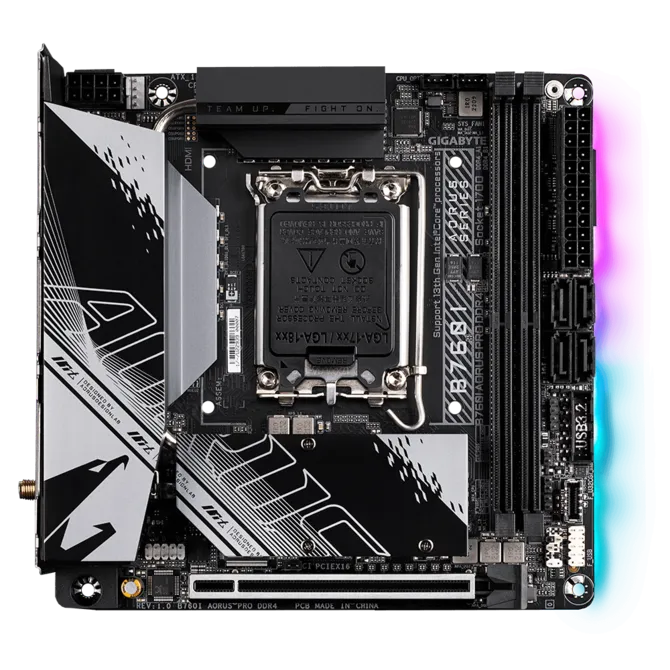 GIGABYTE B760I AORUS PRO DDR4
