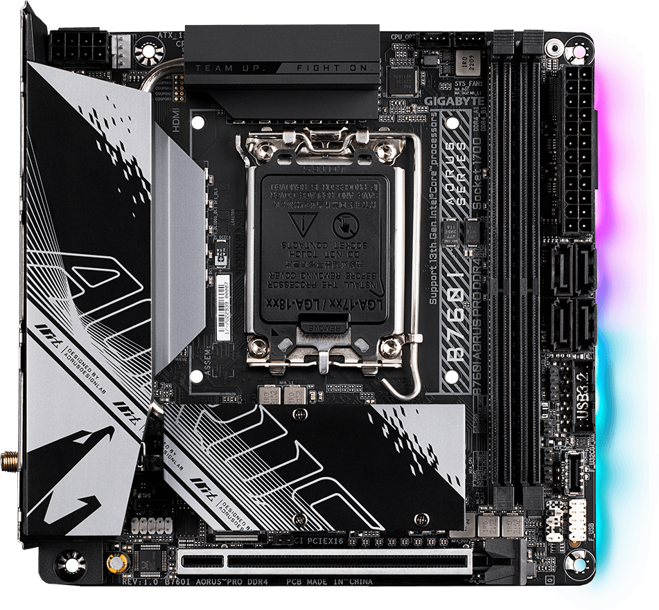 B760I AORUS PRO DDR4 (Rev. 1.x) - GIGABYTE U.S.A.