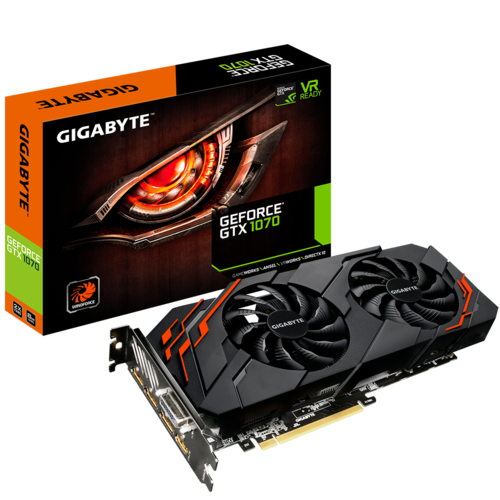 GeForce GTX 1070 WINDFORCE 8G rev. 2.0 Key Features Graphics