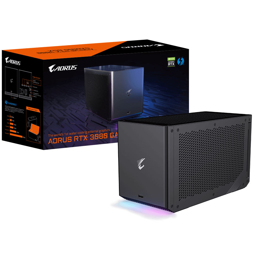 美品 AORUS RTX 3080 GAMING BOX 10GBすみません値下げ不可能です