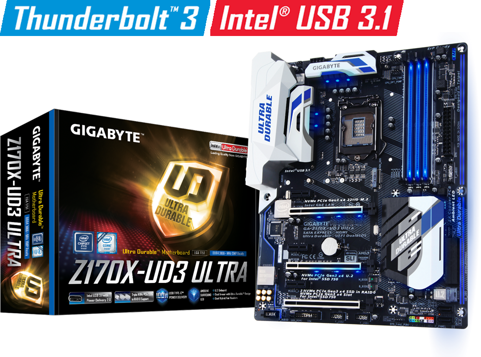 اللوحة الرئيسية - GA-Z170X-UD3 Ultra