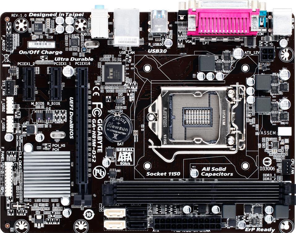 GA-H81M-DS2 (Rev. 1.0) Motherboard - GIGABYTE Global