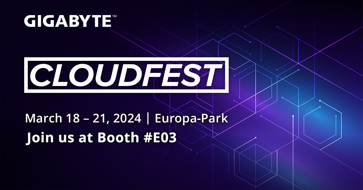 GIGABYTE Showcase Cutting-Edge Cloud Computing Solutions at CloudFest ...