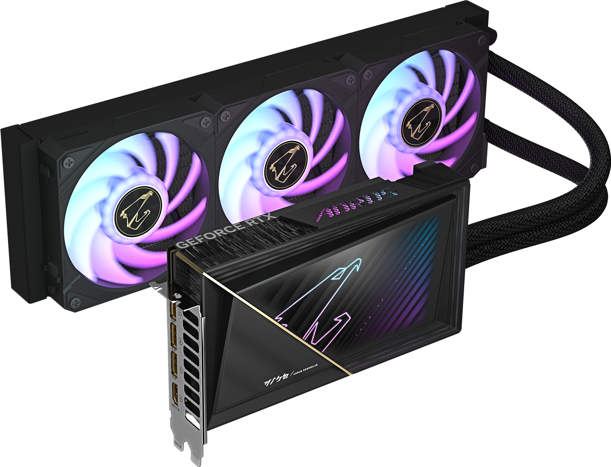 AORUS GeForce RTX™ 5080 XTREME WATERFORCE 16G