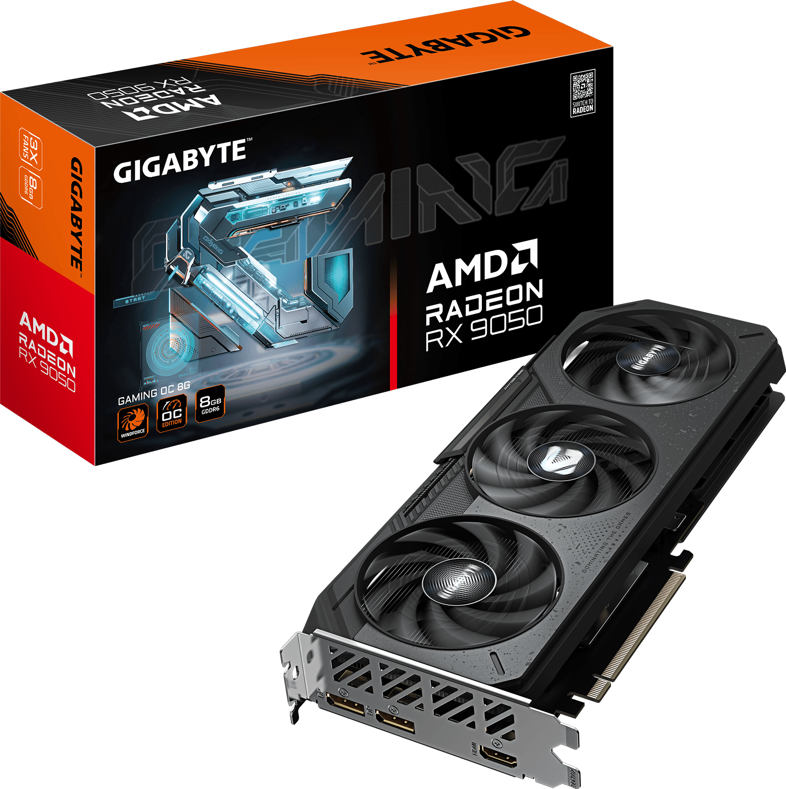 Radeon™ RX 9050 GAMING OC 8G グラフィックスカード 仕様 - GIGABYTE