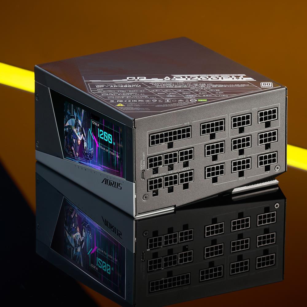 AORUS Introduces AORUS P1200W 80+ Platinum Power Supply With