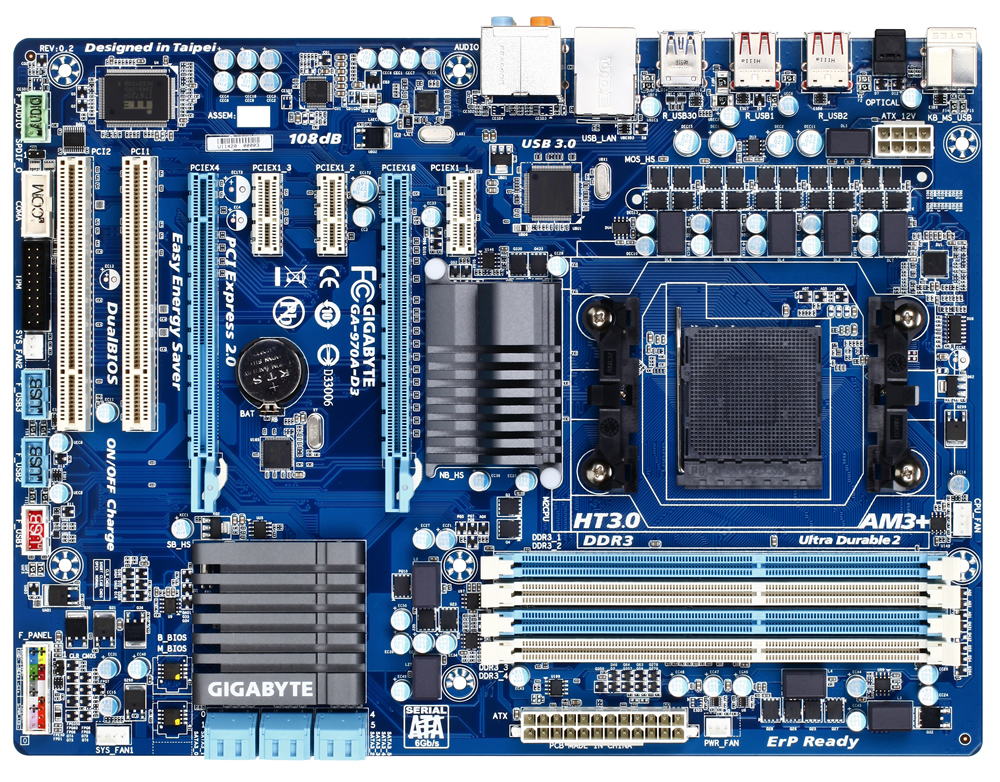 GA-970A-D3 (rev. 1.0/1.1) 支援與下載 | 主機板 - GIGABYTE 技嘉科技