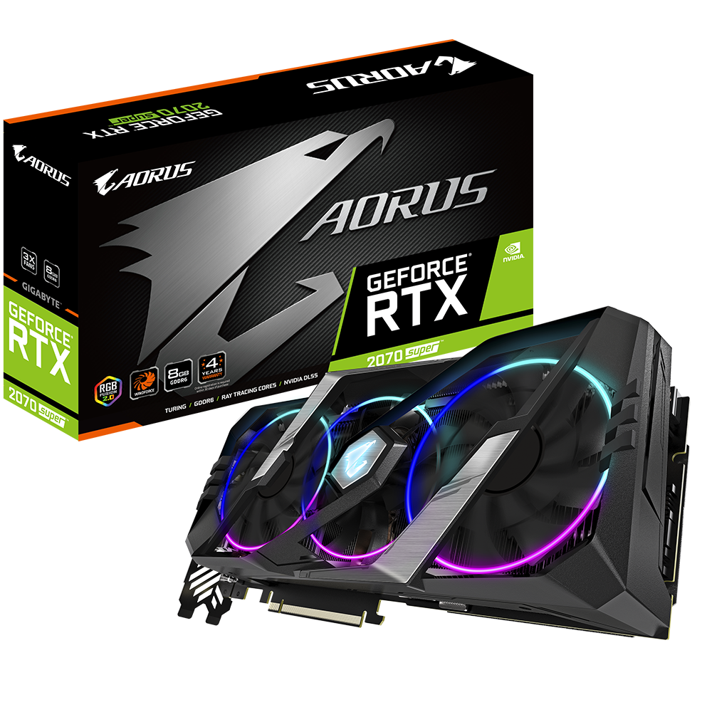 AORUS GeForce® RTX 2070 SUPER™ 8G (rev. 1.0/1.1) 主な特徴 | グラフィックスカード -  GIGABYTE Japan