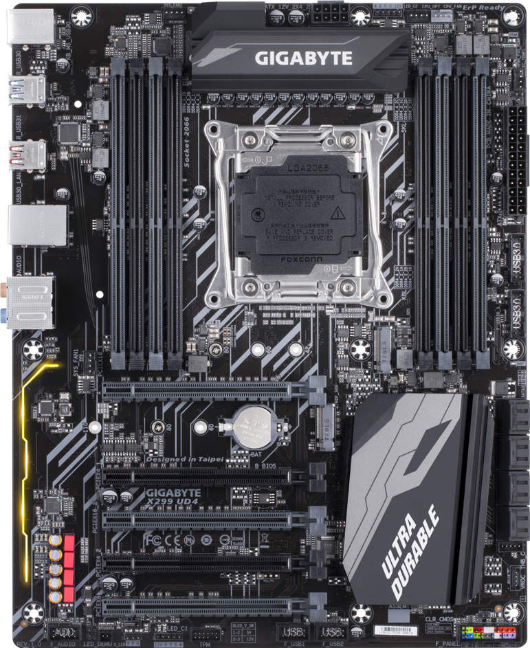 X299 UD4 (Rev. 1.0) マザーボード サポート - GIGABYTE Japan