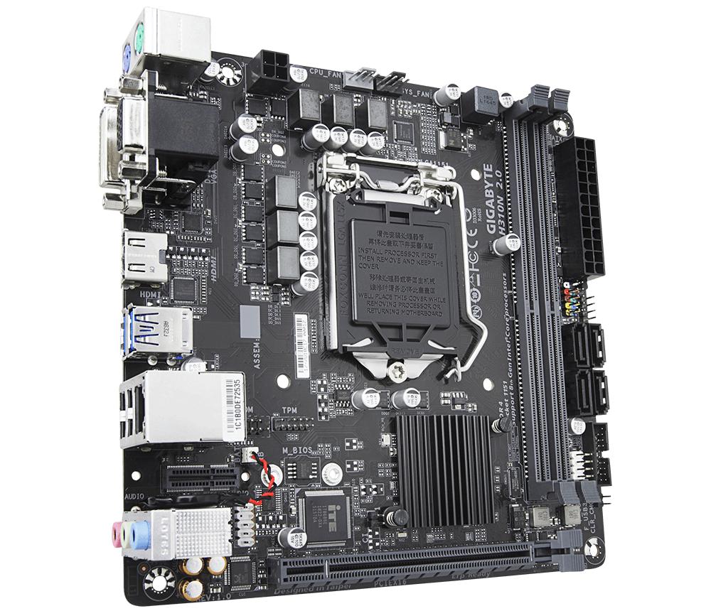 GIGABYTE H310N 2.0 マザーボード H310N 2.0 (rev. 1.0) Key Features | Motherboard - GIGABYTE