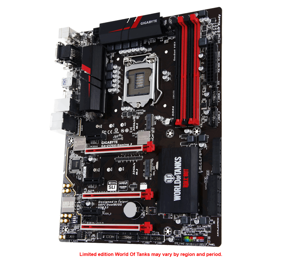 GA-Z170X-Gaming 3-EU (rev. 1.0) Gallery | Motherboard - GIGABYTE