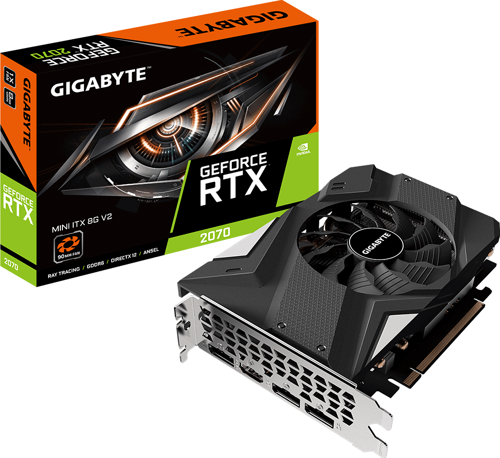 Graphics Card - GeForce RTX™ 2070 MINI ITX 8G V2