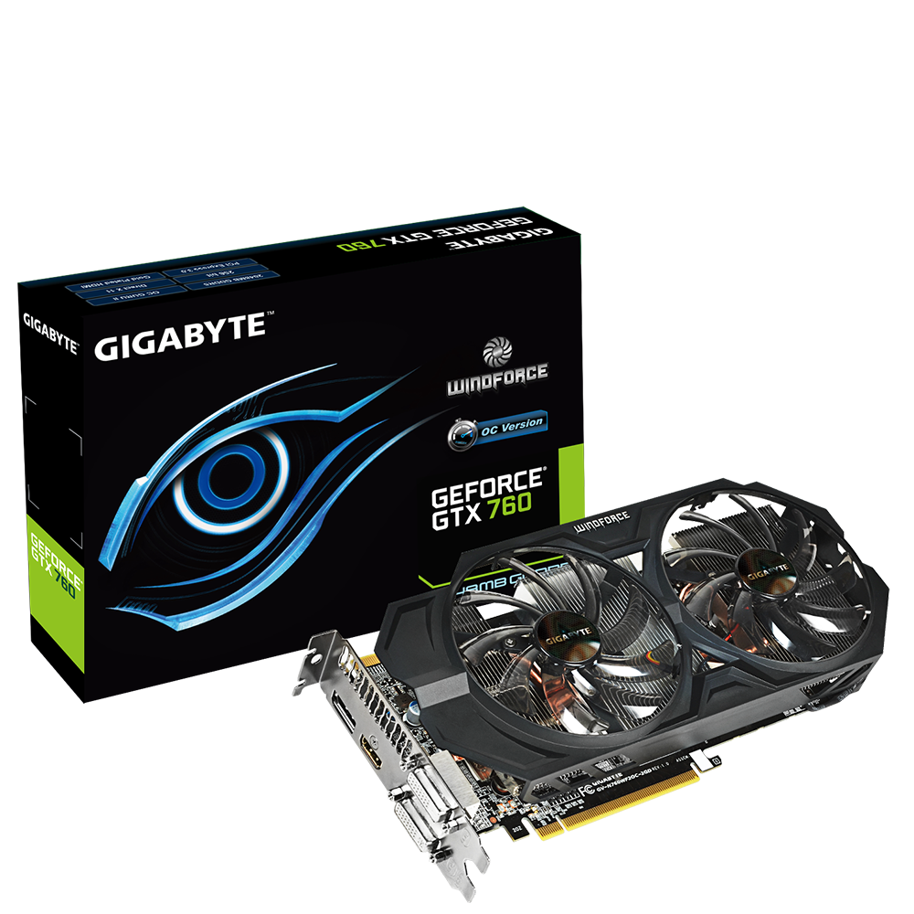 GV-N760WF2OC-2GD Übersicht | Grafikkarten - GIGABYTE Germany