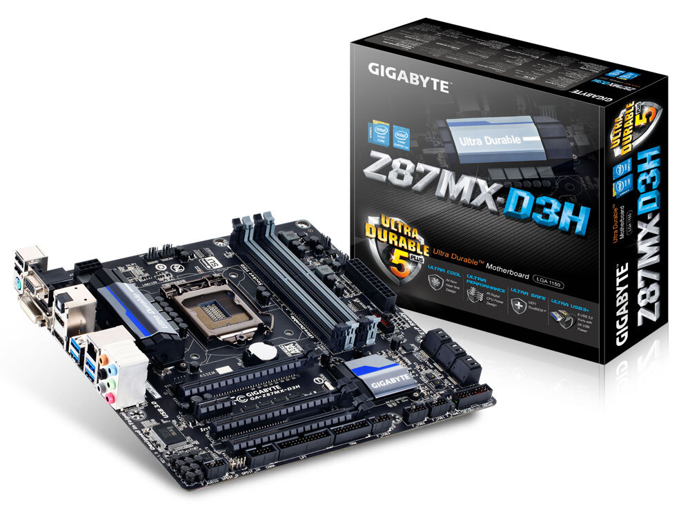 Gigabyte характеристики. Gigabyte ga-z87mx-d3h. Gigabyte ja-z87mx-d3h. Gigabyte z87-d3hp. Материнская плата Gigabyte ga-z87-d3hp.