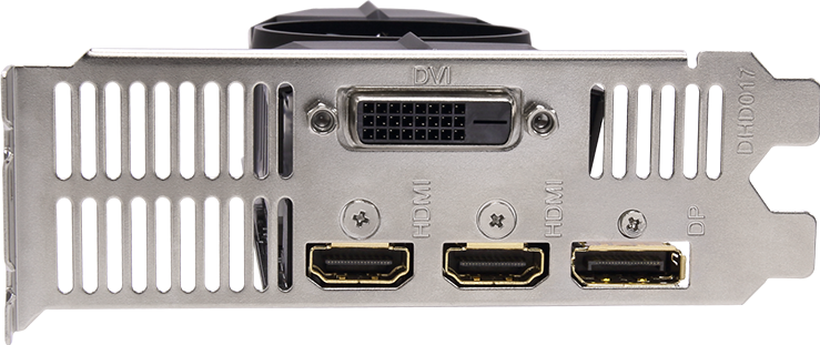 GeForce® GTX 1050 OC Low Profile 2G グラフィックスカード