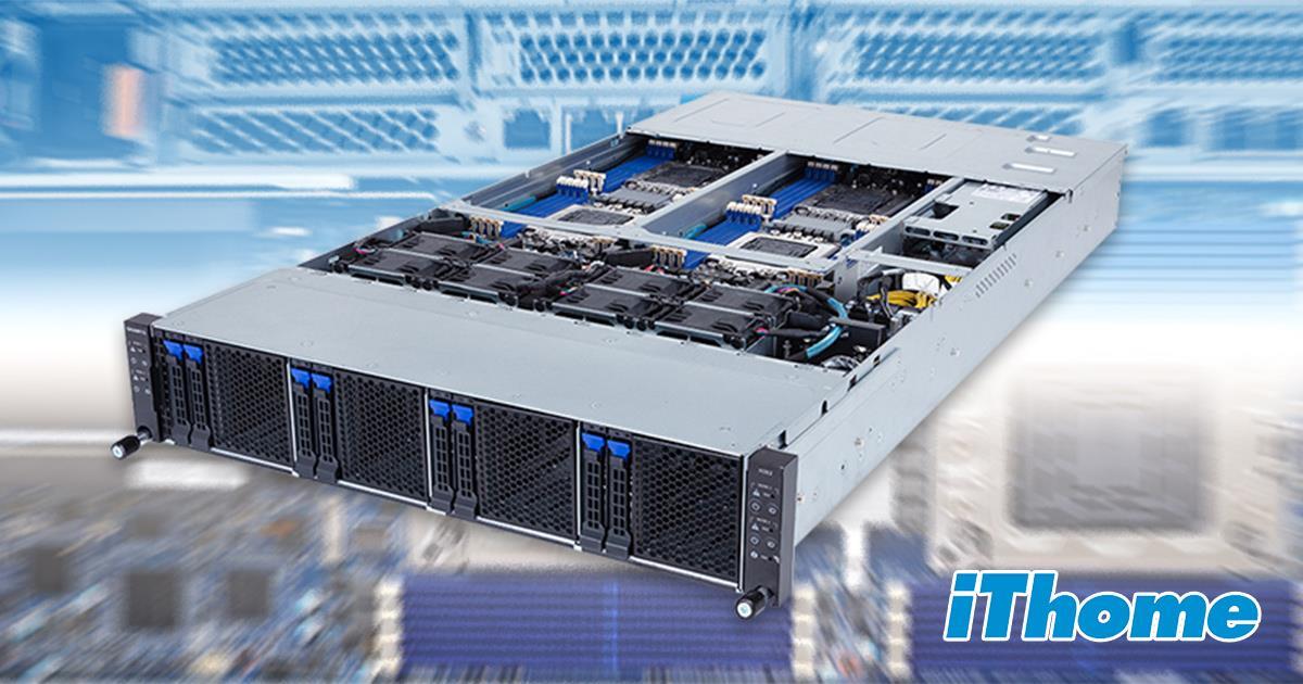 可搭配更高時脈處理器，技嘉發表新款2U、4節點Arm伺服器
