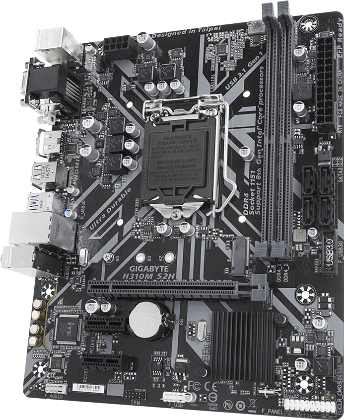 最終【軽作業向け】H310M S2H G4900 SSD Win11 オフィス付 H310M S2H (Rev. 1.0) Placas-mãe - GIGABYTE Brazil