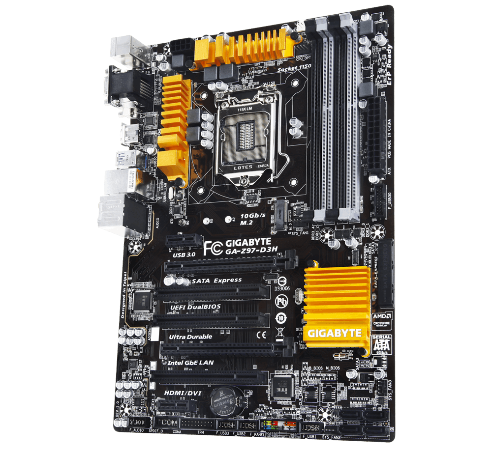 GIGABYTE GA-Z97M-D3H LGA1150 #ビッーヒ GA-Z97M-D3H (rev. 1.0) Overview | Motherboard - GIGABYTE Global