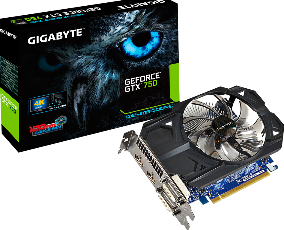 グラフィックスカード - GV-N750OC-1GI