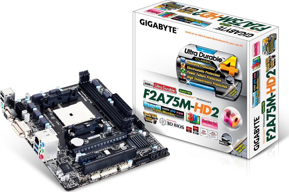 Moederbord - GA-F2A75M-HD2